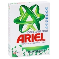 Стиральный порошок "Ariel", автомат, белая роза, 450 г артикул 12777a.